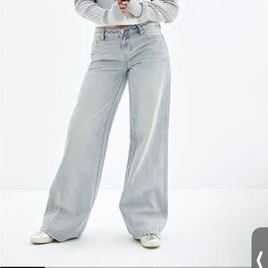 pacsun grey baggy jeans never wore before still with tag